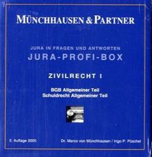 Jura-Profi-Box. Zivilrecht 1. BGB Allgemeiner Teil. Schuldrecht Allgemeiner Teil