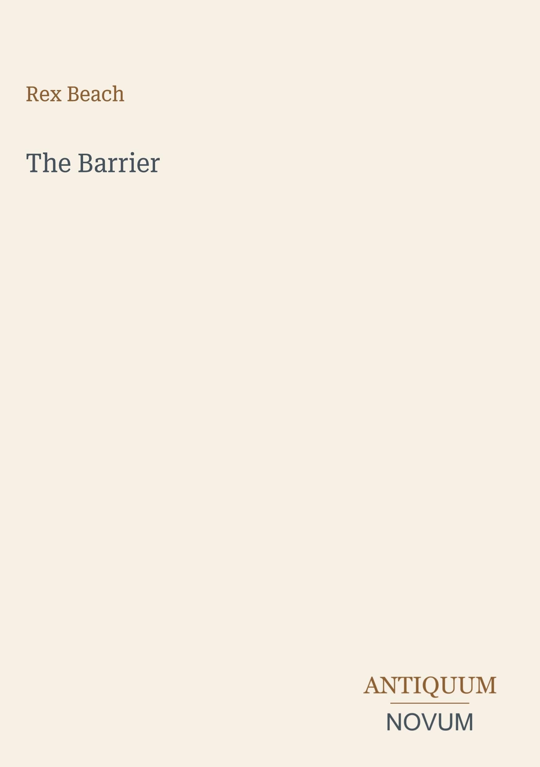 The Barrier