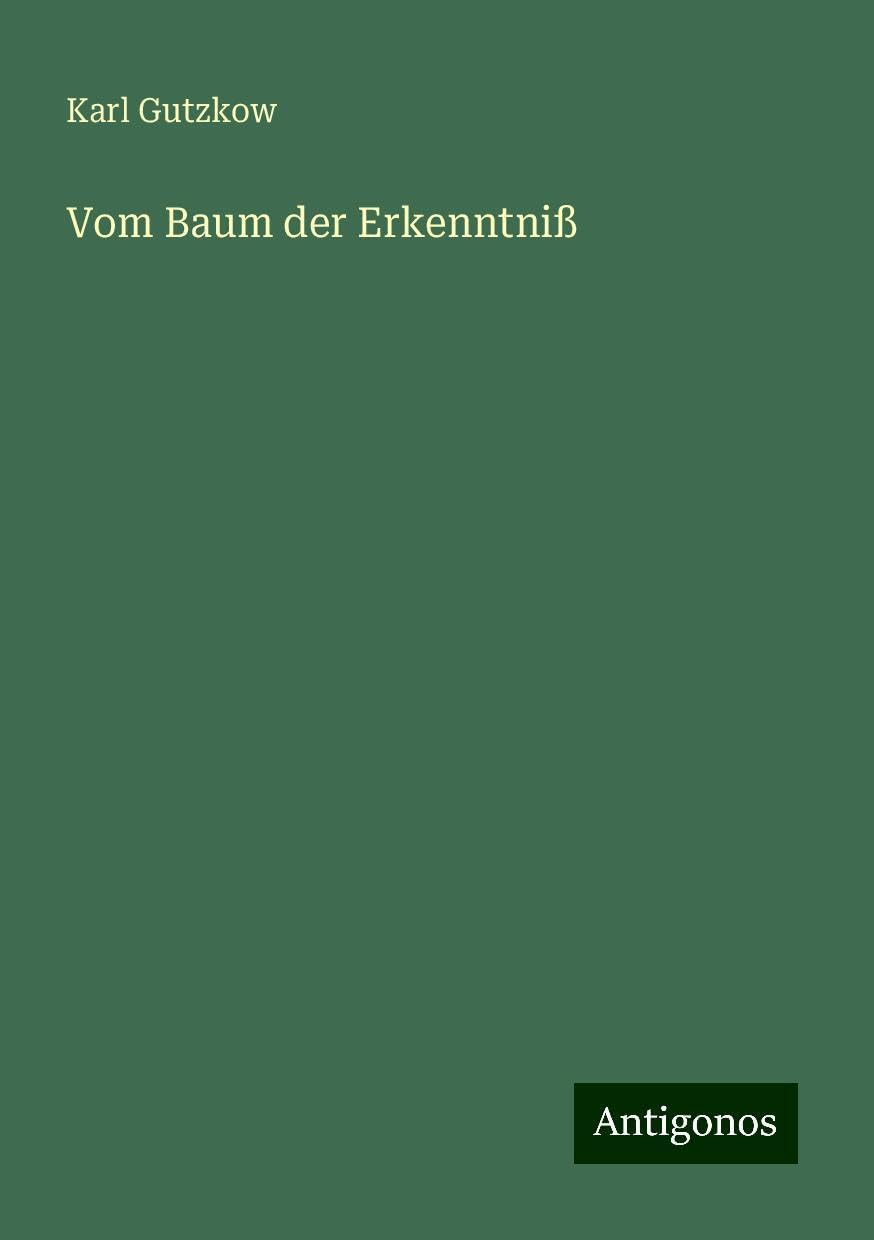Vom Baum der Erkenntniß