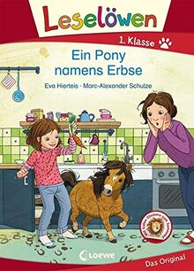 Leselöwen 1. Klasse - Ein Pony namens Erbse: Erstlesebuch für Kinder ab 6 Jahre