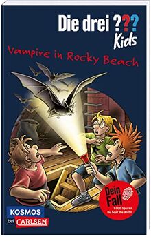 Die drei ??? Kids Dein Fall: Vampire in Rocky Beach: Gruseliger Mitratekrimi für kleine Detektive ab 8!