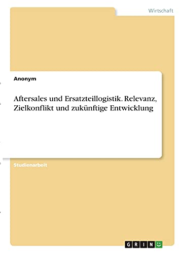 Aftersales und Ersatzteillogistik. Relevanz, Zielkonflikt und zukünftige Entwicklung
