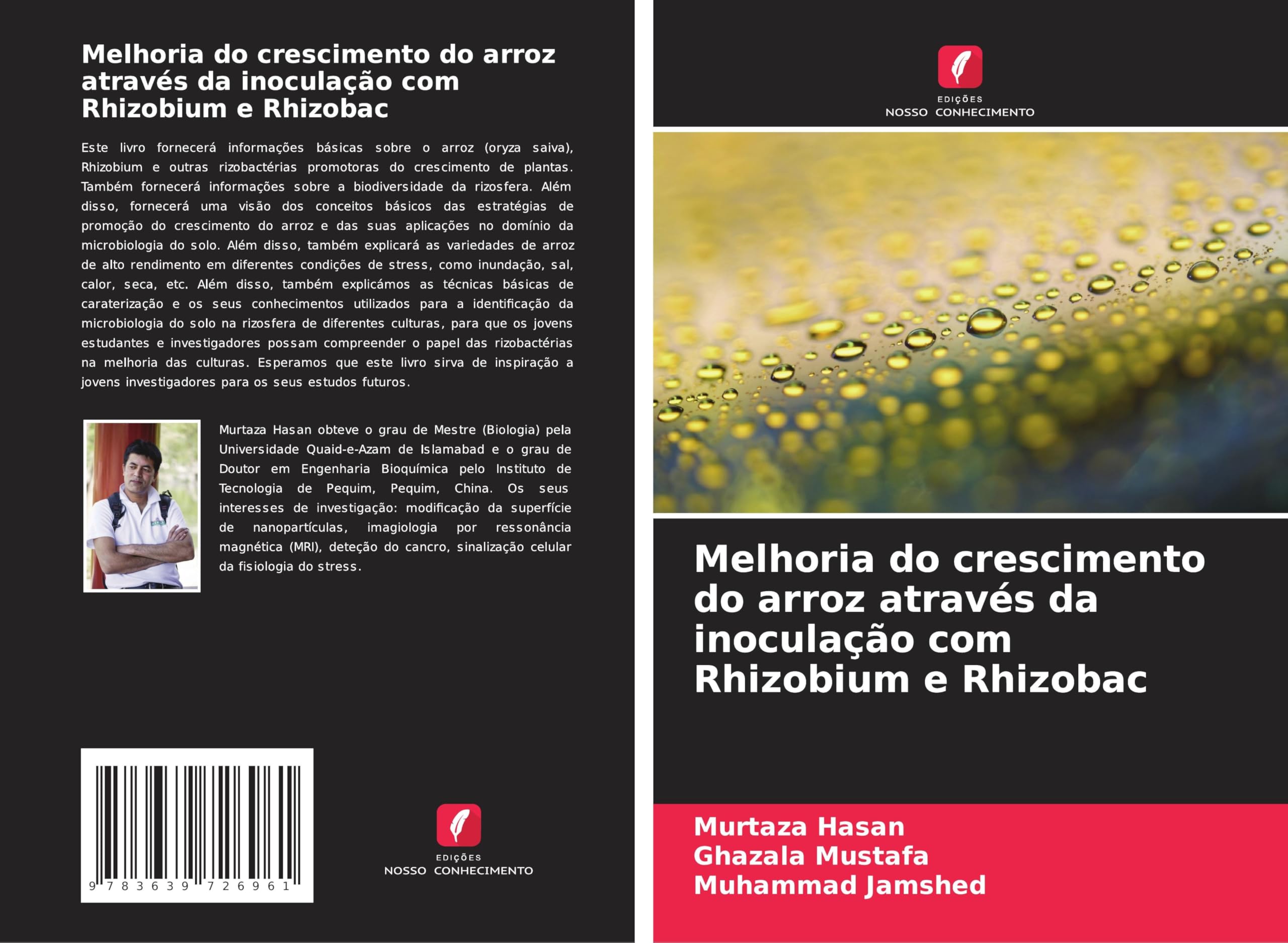 Melhoria do crescimento do arroz através da inoculação com Rhizobium e Rhizobac: DE