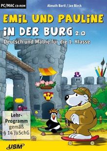 Emil und Pauline in der Burg 2.0 - Deutsch und Mathe für die 1. Klasse (CD-ROM)