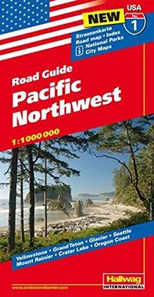 Hallwag USA Road Guide 01. Pacific Northwest 1 : 1 000 000: Straßenkarte. Road Maps. Index. National Parks. City Maps. Yellowstone, Grand Teton, ... ... Lake, Oregon Cost (Hallwag Strassenkarten)