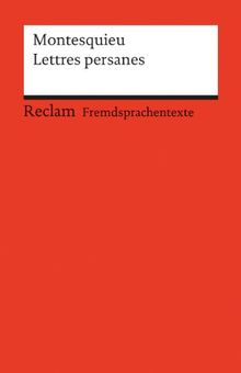 Lettres persanes: (Fremdsprachentexte) de Montesquieu, Charles de | Livre | état acceptable