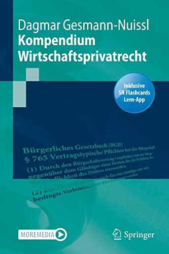 Kompendium Wirtschaftsprivatrecht: Includes Digital Download (Springer-Lehrbuch)