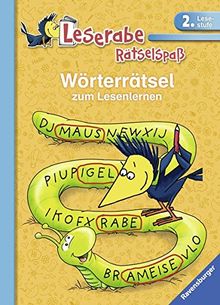 Wörterrätsel zum Lesenlernen (2. Lesestufe) (Leserabe - Rätselspaß) von Volk, Katja | Buch | Zustand gut