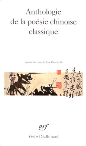 Antho De La Poe Chinoi (poesie/gallimard)
