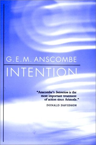 Anscombe, Gertrude E. M. Intention