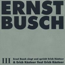 Kästner von Ernst Busch | CD | Zustand sehr gut