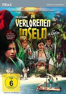 Die verlorenen Inseln (The Lost Islands) / Die komplette, ungekürzte 26-teilige Kult-Abenteuerserie inkl. einer bisher nicht ausgestrahlten Episode (Pidax Serien-Klassiker)[4 DVDs]