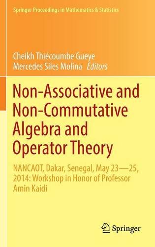 Non-Associative and Non-Commutative Algebra and Operator Theory: NANCAOT, Dakar, Senegal, May 23-25, 2014: Workshop in Honor of Professor Amin Kaidi (Springer Proceedings in Mathematics & Statistics)