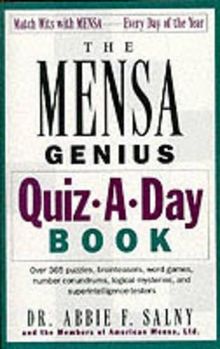 The Mensa Genius Quiz-a-day Book