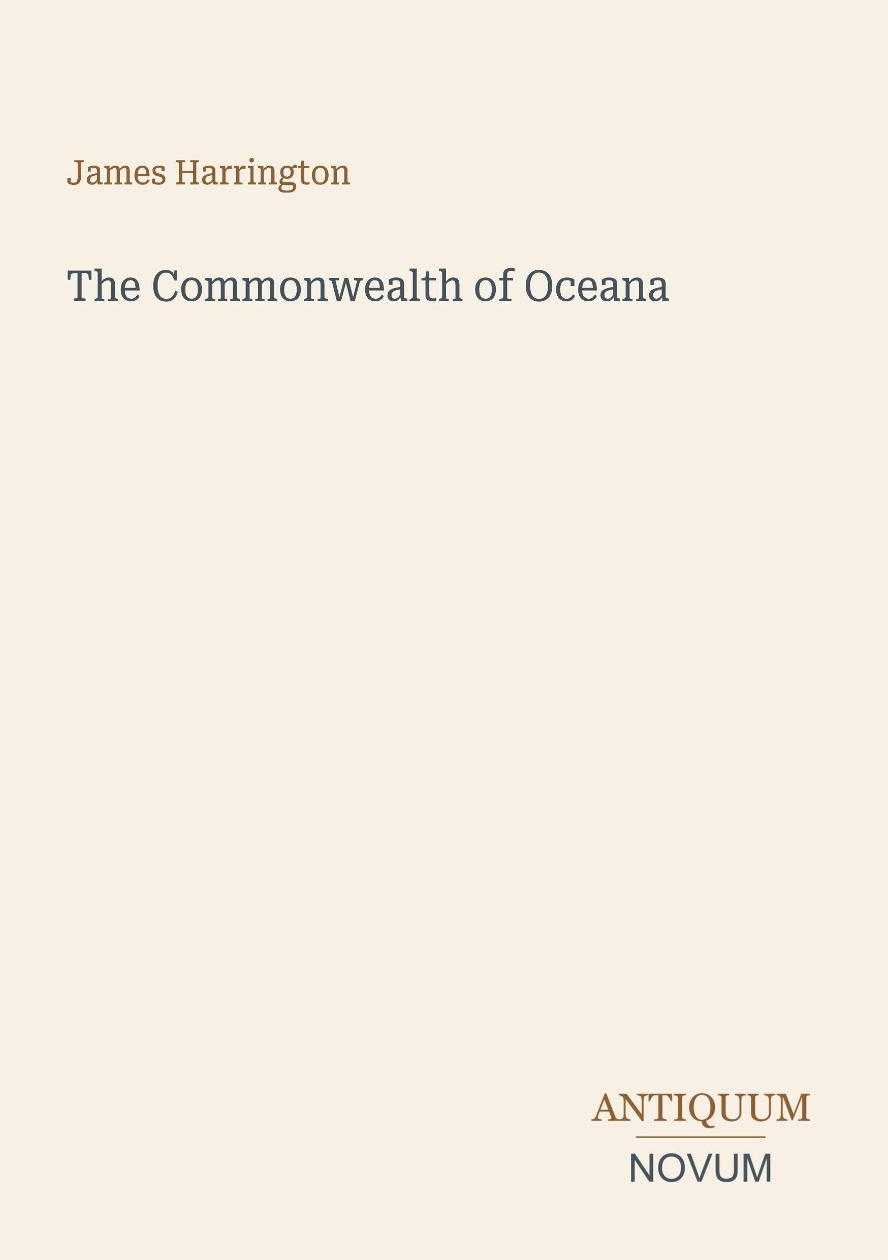 The Commonwealth of Oceana