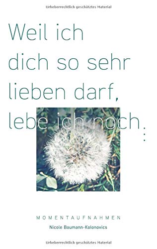 Weil ich dich so sehr lieben darf, lebe ich noch ...: Momentaufnahmen der Trauer um Tilda