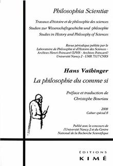 La philosophie du comme si