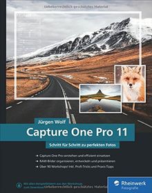 Capture One Pro 11: Schritt für Schritt zu perfekten Fotos – Workshops für Einsteiger und Fortgeschrittene von Wolf, Jürgen | Buch | Zustand sehr gut
