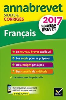 Français : nouveau brevet 2017