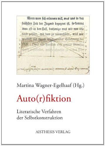 Auto(r)fiktion: Literarische Verfahren der Selbstkonstruktion