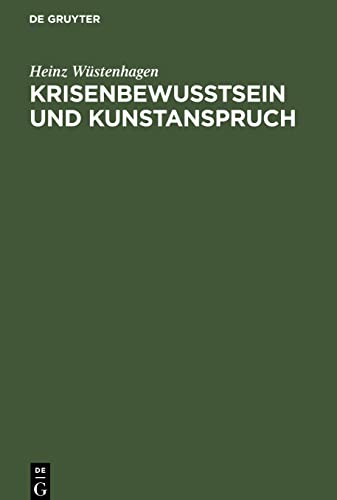Krisenbewußtsein und Kunstanspruch: Roman und Essay in den USA seit 1945