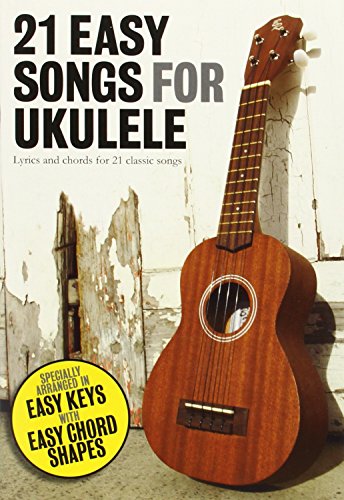 Various 21 Easy Songs Arranged For Ukulele Uke Lyrics & Chords Book