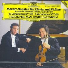 Violinsonaten KV 376 + KV 377 de Itzhak Perlman | CD | état bon
