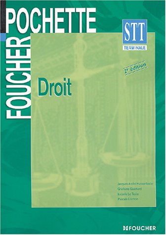 Droit Terminale Stt