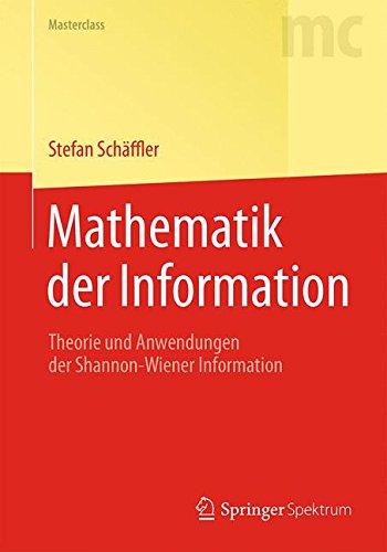 Masterclass   Mathematik der Information - Stefan Schäffler Kartoniert (TB)