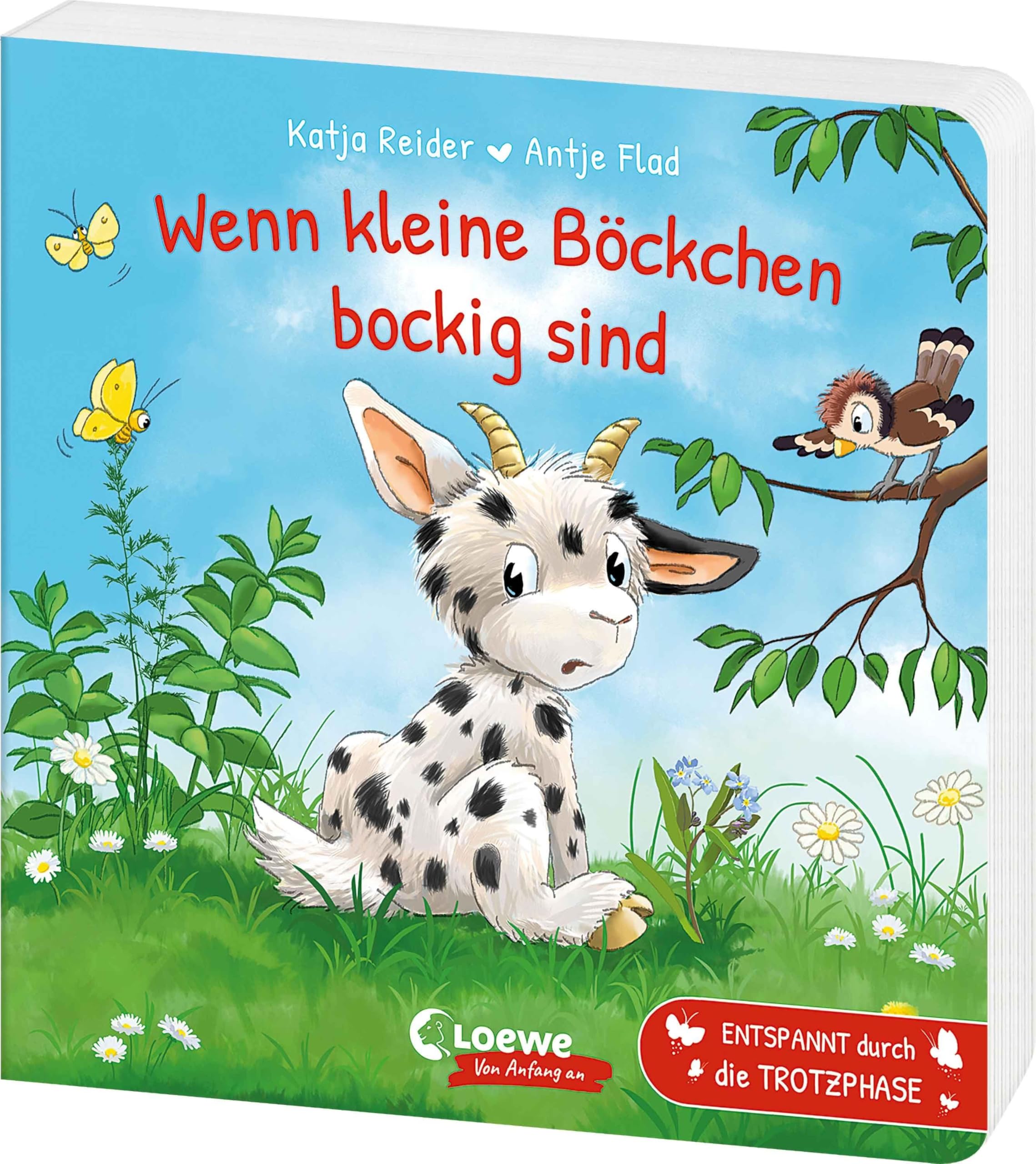 Wenn kleine Böckchen bockig sind: Pappbilderbuch ab 2 Jahren mit liebevollen Reimen - Hilft Familien entspannt durch die Trotzphase (Loewe von Anfang an)