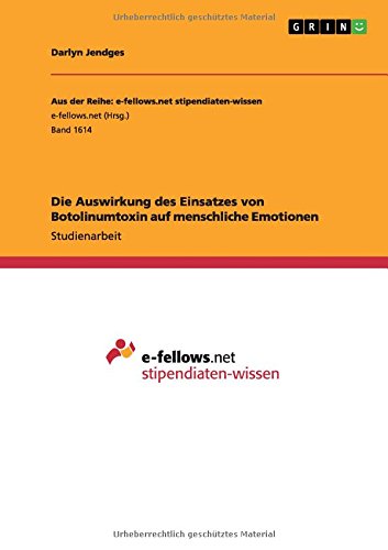 Die Auswirkung des Einsatzes von Botolinumtoxin auf menschliche Emotionen
