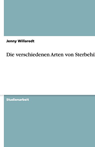 Die verschiedenen Arten von Sterbehilfe