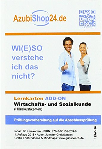 Lernkarten Wirtschafts- und Sozialkunde Fleischer/-in Prüfungsvorbereitung Wiso Prüfung: Wiso Prüfungsvorbereitung Wirtschafts- und Sozialkunde Prüfung