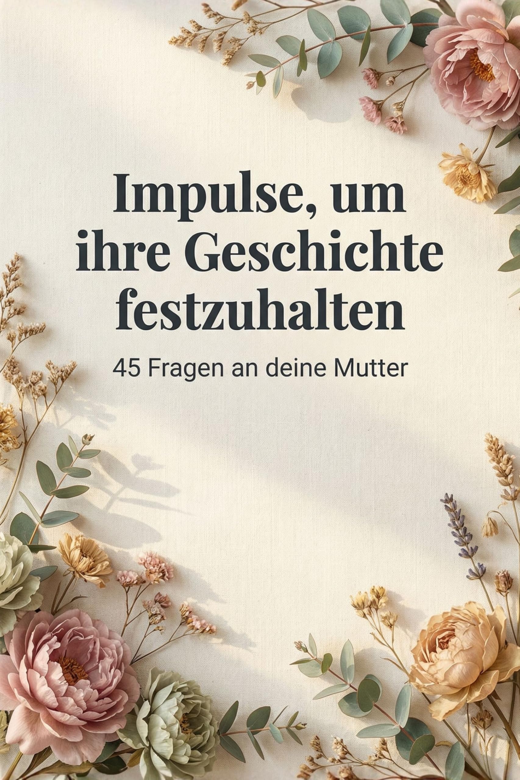 Impulse, um ihre Geschichte festzuhalten: 45 Fragen an deine Mutter