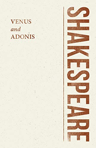 Venus and Adonis (Shakespeare Library)