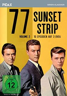 77 Sunset Strip, Vol. 2 / Weitere 16 Folgen der legendären Krimiserie (Pidax Film- und Hörspielverlag) [3 DVDs]