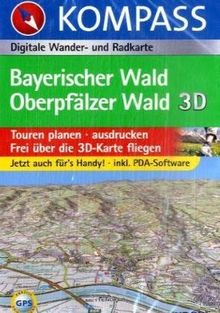 Bayerischer Wald. Oberpfälzer Wald 3D. CD-ROM für Windows Windows Vista/XP/2000/ME/NT4.0