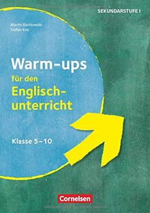 Warm-ups - Aufwärmübungen Fremdsprachen - Englisch - Klasse 5-10: Buch