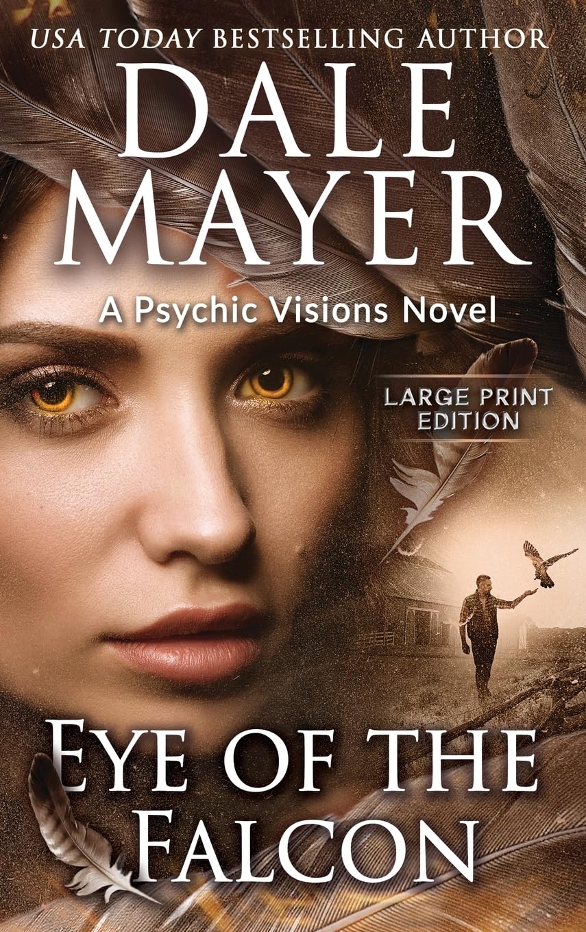 Eye of the Falcon: A Psychic Visions Novel (Psychic Visions (Large Print, Hardcover), Band 12)