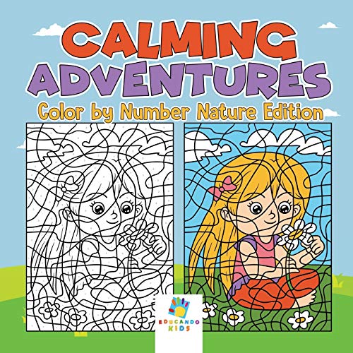 Calming Adventures Color by Number Nature Edition