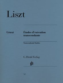 Etudes d'exécution transcendante. Klavier