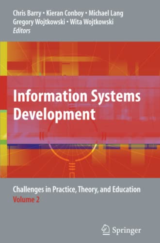 Information Systems Development: Challenges in Practice, Theory, and Education Volume 2
