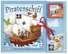 Piratenschiff: Pop-up-Schiff mit Spielfiguren und Bücher-Minis | Buch | Zustand gut