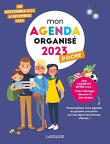 Mon agenda organisée poche 2023 : de septembre 2022 à décembre 2023