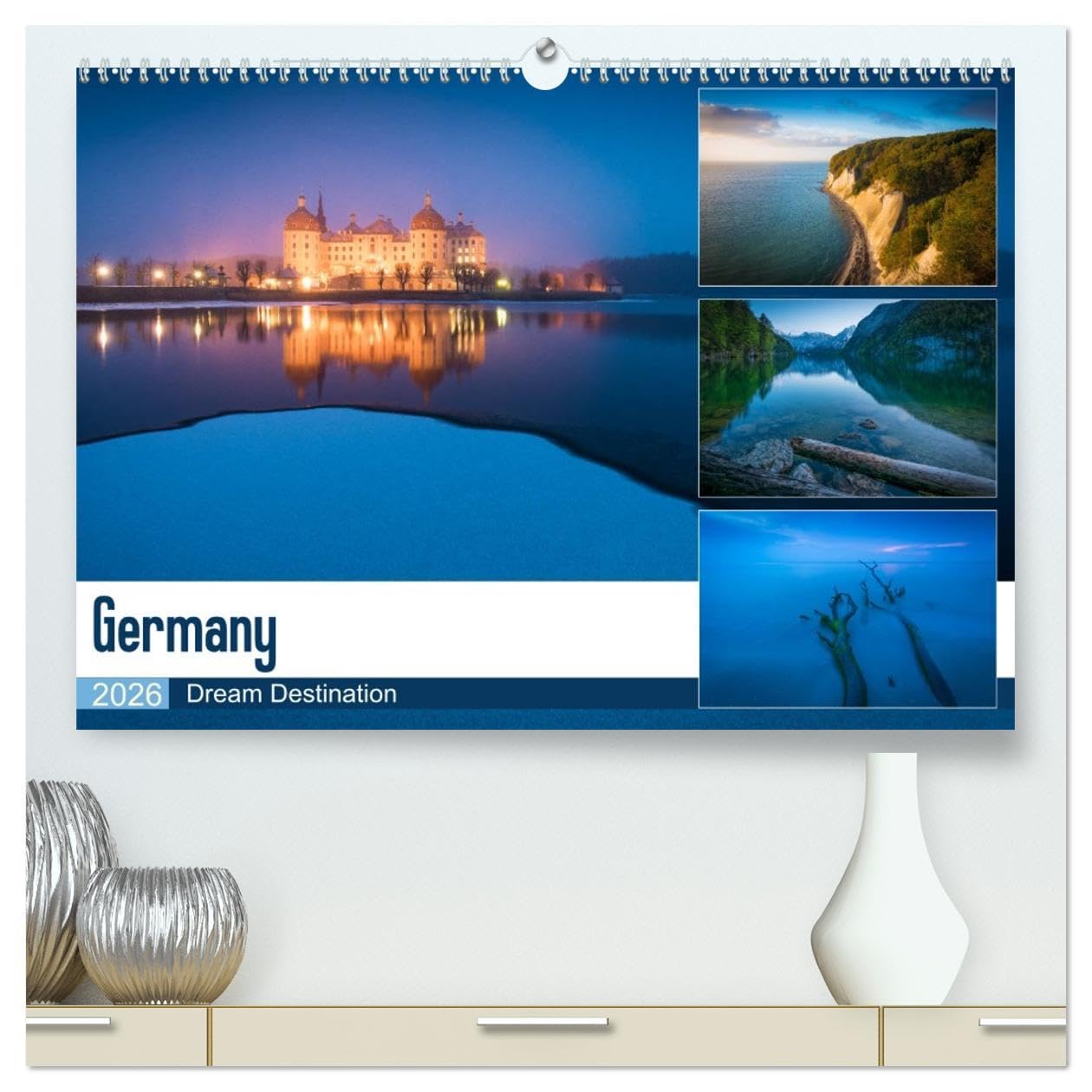 Germany - Dream Destination (High Quality Premium Wall Calendar 2026 DIN A2 landscape),CALVENDO 12 Month Wall Calendar: The most stunning places in Germany