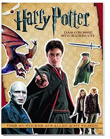 Harry Potter Stickerbuch: Über 300 Sticker aus allen 8 Filmen!