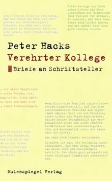 Verehrter Kollege. Briefe an Schriftsteller