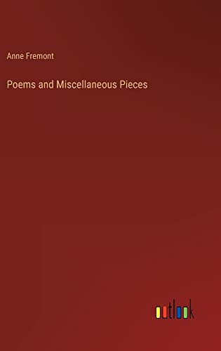 Poems and Miscellaneous Pieces