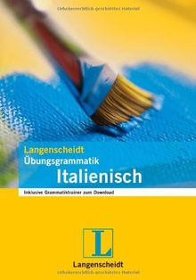 Langenscheidt Übungsgrammatik Italienisch - Buch mit Software zum Downloaden