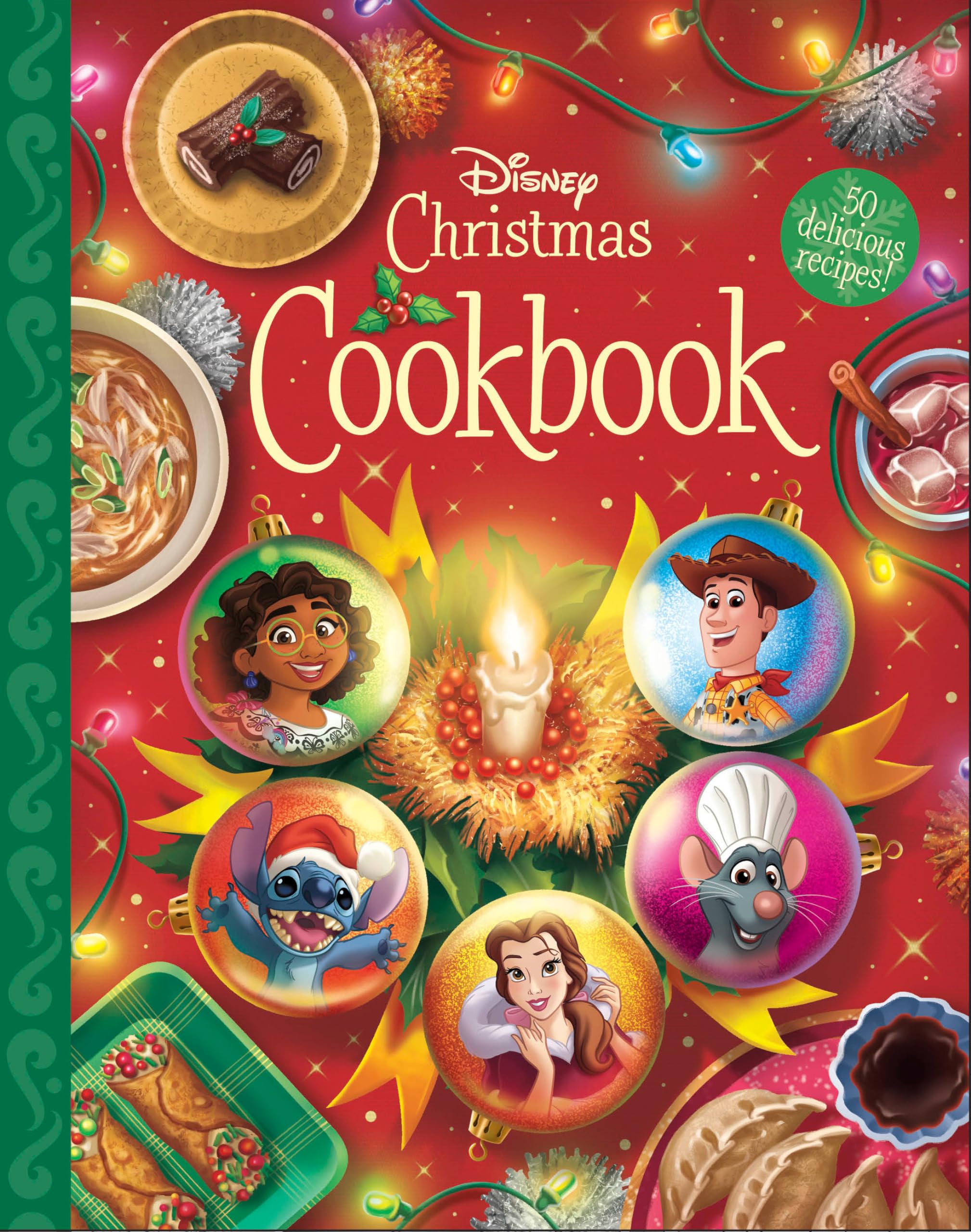Joy Howard The Disney Christmas Cookbook, 50 Delicious Recipes!